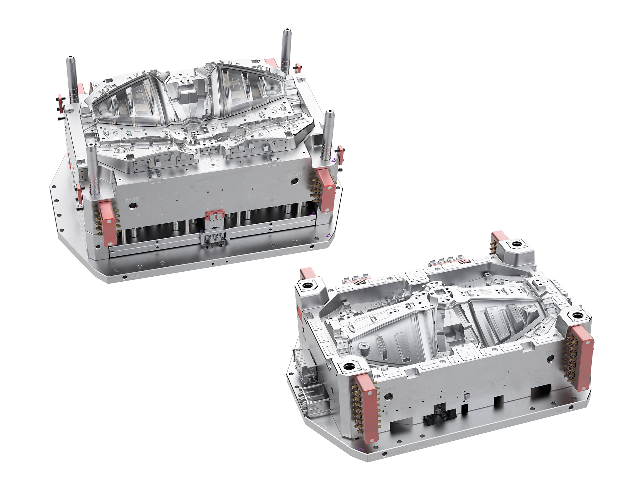 大灯双色装饰框